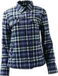 River Road Cameo Flannel Moto Shirt Womens - 2XL