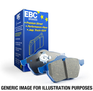 EBC 11-14 Chrysler 200 2.4L Bluestuff Front Brake Pads