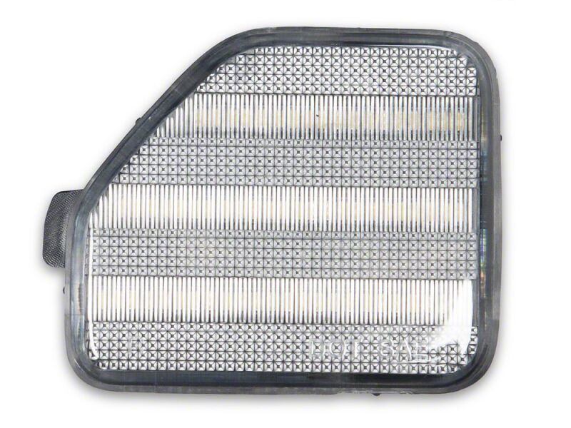 Raxiom 18-26 Jeep Wrangler JL Clear LED Rear Bumper Reflector Lights- White LED