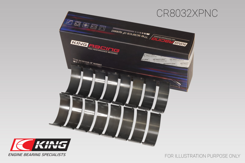 King Engine Bearings Chrysler 345/ 370 16V (Size STDX) Connecting Rod Bearing Set