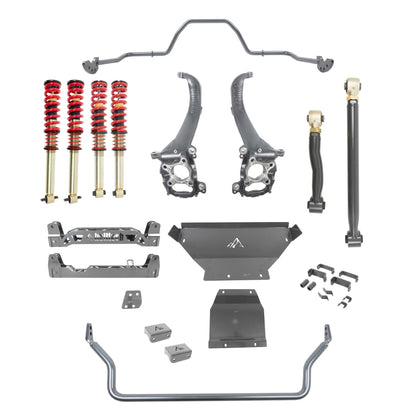 Belltech 21-25 Ford Bronco 4in-7.5in Lift Kit w/ Coilovers / Front & Rear Swaybars
