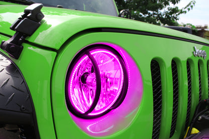 Oracle 07-16 Jeep Wrangler JK SMD HL - ColorSHIFT w/ BC1 Controller