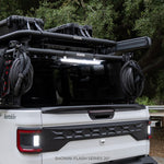 Go Rhino Xplor Flash Series Sgl Multi Function LED Light Bar (Track Mount) 10in. - Blk