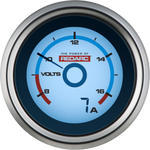 REDARC Single Battery Voltage Gauge w/Optional Current Display - 52mm