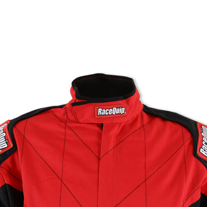 RaceQuip Red Chevron-1 Suit - SFI-1 Large
