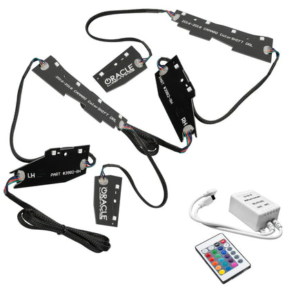 Oracle 16-18 Chevy Camaro RGB+W Headlight DRL  Kit - ColorSHIFT w/ Simple Controller