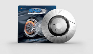 SHW 17-20 Porsche Panamera 4 3.0L w/20in Whl w/o Ceramic Brake Right Rear Slot LW Rotor (971615602G)