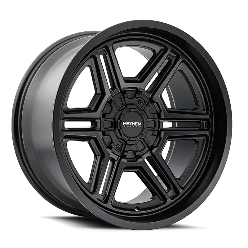 Mayhem 8117 Hermosa 20x10 / 8x170 BP / -25mm Offset / 125.2mm Hub Matte Black Wheel