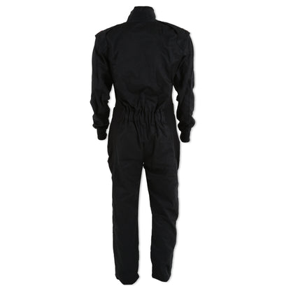 RaceQuip Black Chevron-1 Suit - SFI-1 Large