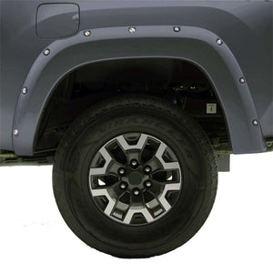 EGR 16+ Toyota Tacoma w/Mudflap Bolt-On Look Color Match Fender Flares - Set - MagneticGray