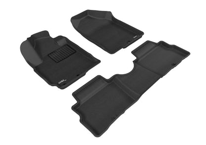 3D MAXpider 11-13 Kia Soul Kagu Black Full Set