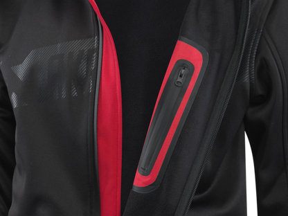 Akrapovic Womens Corpo Softshell Jacket Black - S