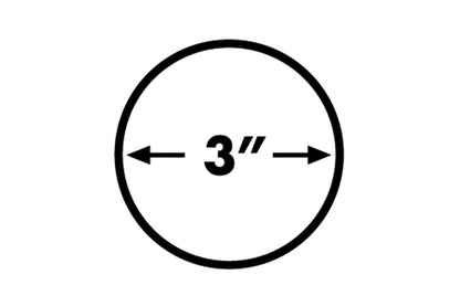 Dee Zee Universal Tubes - 3In Round Universal - Stainless