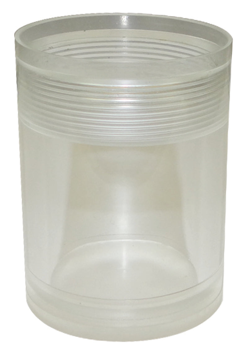 Moroso Air/Oil Separator Replacement Drain Cap - Small Body - Clear Bottom