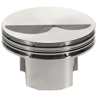 JE Pistons Chevrolet Small Block Stock Car 4.060in Bore 1.250 CD Flat Top -3.8cc - Set of 8