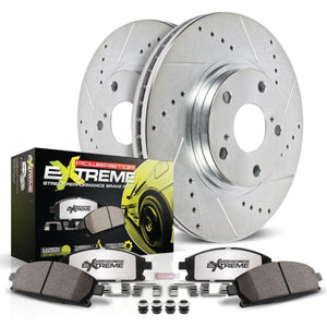 Power Stop 92-98 BMW 318i Front Z26 Street Warrior Brake Kit