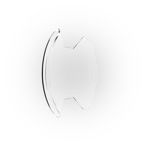 KC HiLiTES SlimLite 8in. LED Light Shield (Shield Only) - Clear