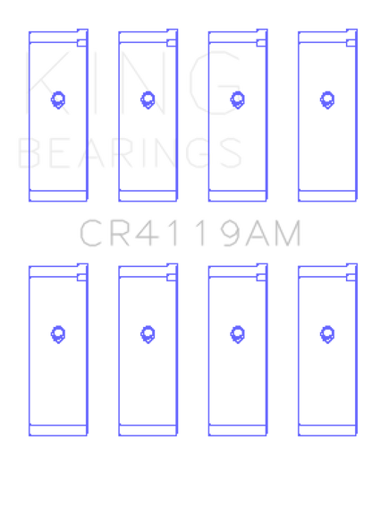 King Engine Bearings Mitsubishi 4G93 (Size STD) Performance Rod Bearing Set