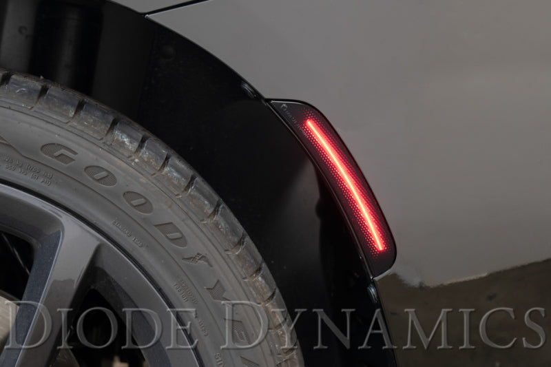 Diode Dynamics 15-21 Dodge Charger LED Sidemarkers - Smoked (set)