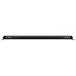 Go Rhino Xplor Blackout Series Sgl Row LED Light Bar (Side/Track Mount) 39.5in. - Blk