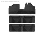 WT Rubber Mats - Rear - Blk