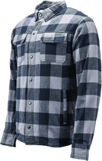 River Road Vise Flannel Moto Shirt - Large