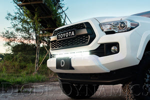 Diode Dynamics 16-21 Toyota Tacoma SS30 Stealth Lightbar Kit - White Flood