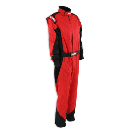RaceQuip Red Chevron-1 Suit - SFI-1 Small