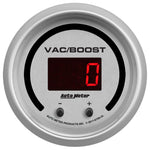 Autometer 52.4mm Silver Switchable 0-1600 PSI/0-110 BAR Vacuum/Boost Ultra-Lite Elite Digital Gauge