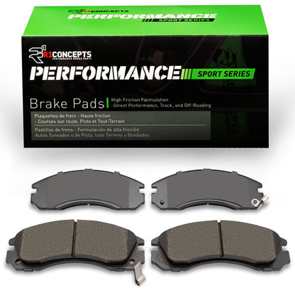 R1 90-22 Plymouth Laser Front Performance Sport Brake Pads