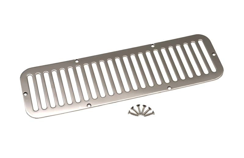 Kentrol 55-77 Jeep CJ5 Hood Vent - Polished Silver