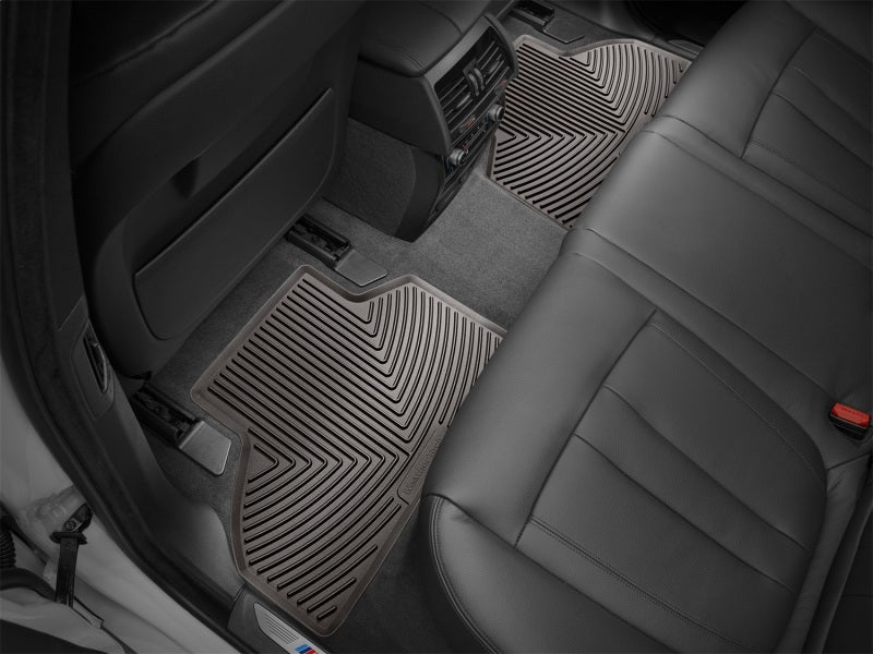 WeatherTech 24-27 Toyota Land Cruiser/24-26 Lexus GX Rear All-Weather Floor Mats - Cocoa