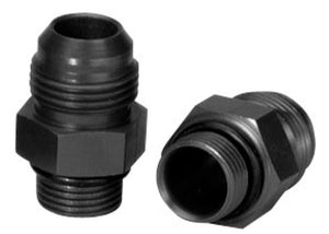 Moroso Dry Sump/External Oil Pump Fitting -10An to -12An w/O-Ring - Aluminum - 2 Pack