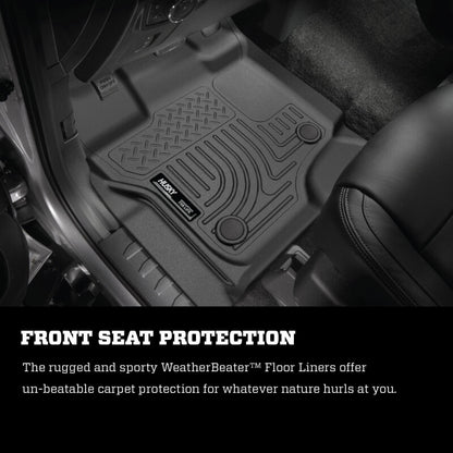 Husky Liners 20-21 Chrysler Pacifica Hybrid Touring Weatherbeater Front Floor Liner - Black
