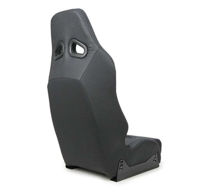NRG Defender Water Resistant Steel Frame Suspension Seats Black w/ Blue Trim & Defender logo