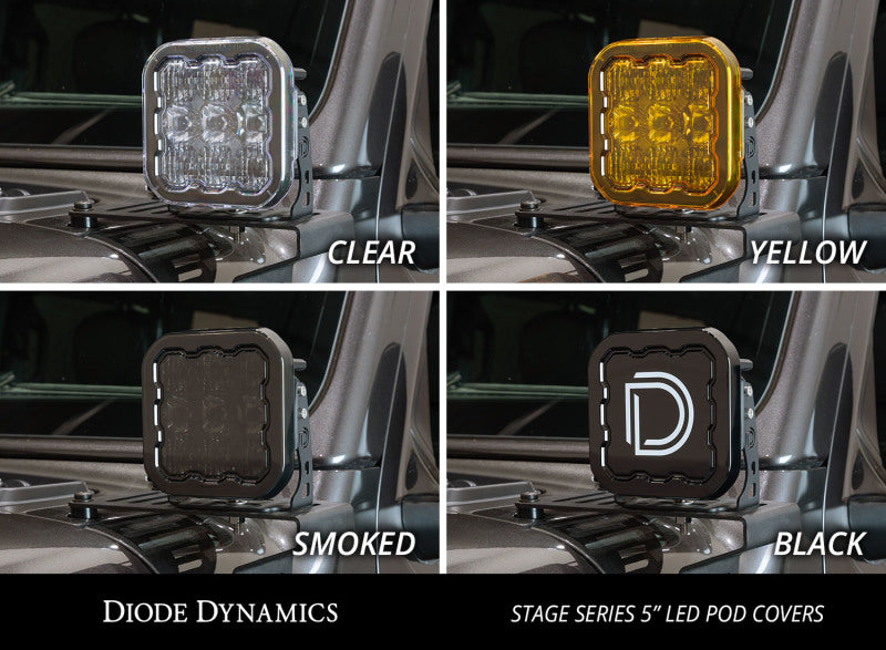 Diode Dynamics SS5 LED Pod Cover Black