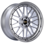 BBS LM 19x9.5 5x120 ET22 Diamond Silver Center / Diamond Cut Lip Wheel PFS/Clip Required