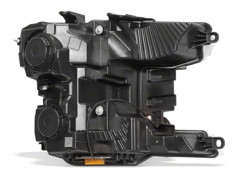 Raxiom 18-20 Ford F-150 LED Halo Surround Headlights with Amber DRL- Black Housing- Clear Lens