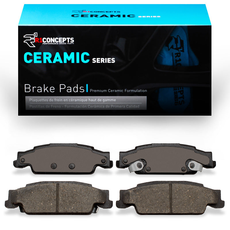 R1 03-11 Pontiac Grand Prix Rear Ceramic Brake Pads