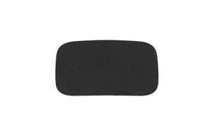 Kentrol 07-18 Jeep Wrangler JK Plate Delete Badge - Textured Black