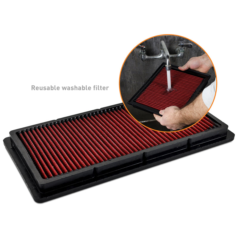 Mishimoto 87-01 Jeep Cherokee XJ Reusable Drop-In Air Filter