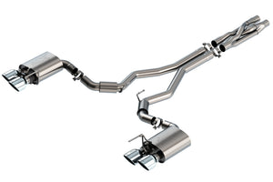 Borla 2020 Ford GT500 5.2L AT 3in ATAK CatBack Exhaust w/ Chrome Tips