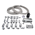 Deatschwerks X2 Series Pump Module -8AN Feed w/ -6AN return CPE Plumbing Kit for 92-00 Honda Civic