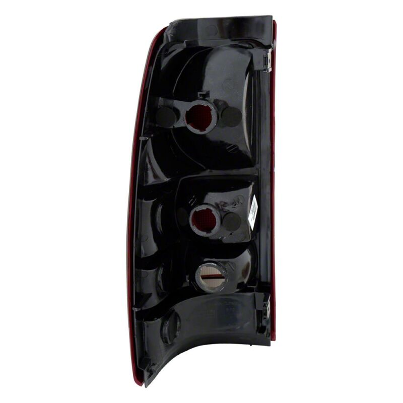 Raxiom 99-02 Chevrolet Silverado 1500 Fleetside Axial Series Tail Lights- Black- Midnight Red Lens