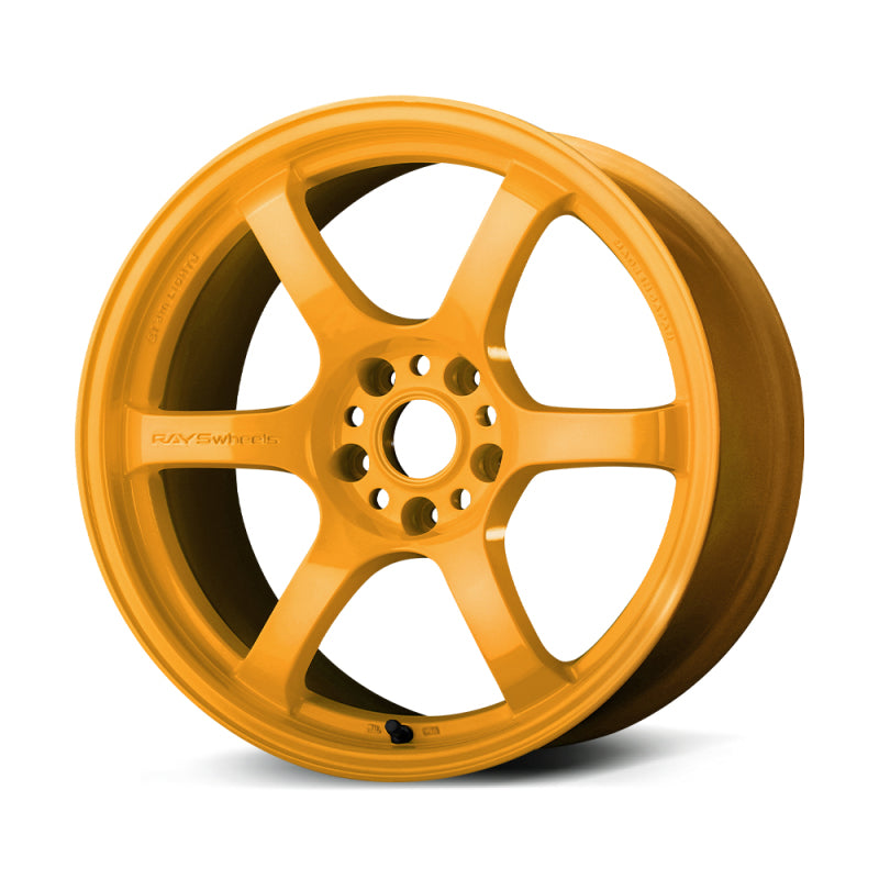 Gram Lights 57DR 15x8.0 +35 4x100 Mach Yellow
