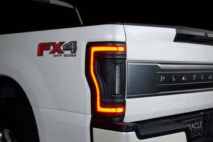 Oracle Lighting 17-22 Ford F-250/350 (Black Series) Flush Mount LED Tail Lights