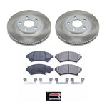 Power Stop 00-05 Pontiac Bonneville Front Semi-Coated Rotor Kit