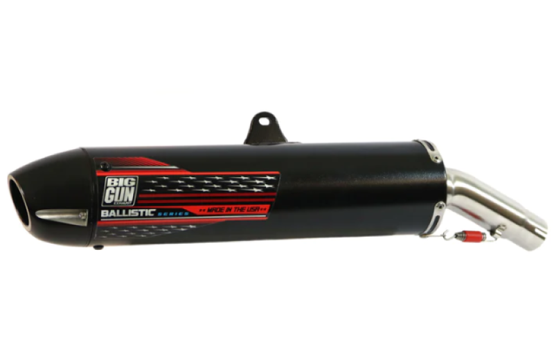 Big Gun 11-13 Yamaha RAPTOR 125 Ballistic Series Slip On Exhaust