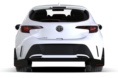 Rally Armor 18-26 Toyota Corolla Hatchback Black UR Mud Flap Red Logo
