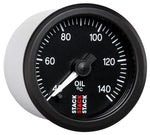 Autometer Stack 52mm 40-140 Deg C 1/8in NPTF Male Pro Stepper Motor Oil Temp Gauge - Black